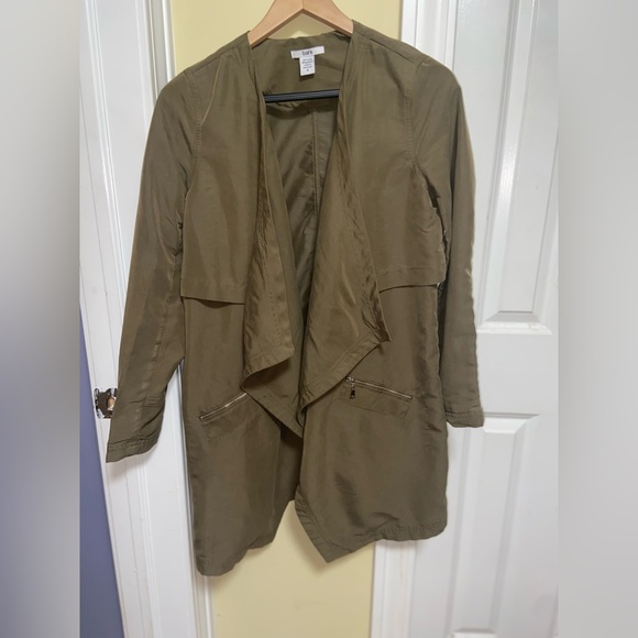 🟣Bar III Draped Trench Jacket - Picture 5 of 5